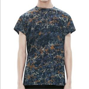 Acne Studios Mercury Blue T-Shirt Men’s Size Small Unisex Style